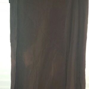 Larry Levine Brown Washable Stretch Maxi Skirt Size 8. NWT